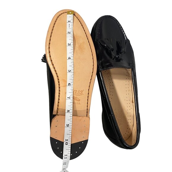 G.H. Bass & Co. Weejuns Tassel Loafers Black Leather Men’s Size 10 D - Picture 14 of 15